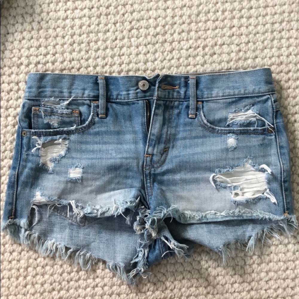 Abercrombie and Fitch dipped shorts